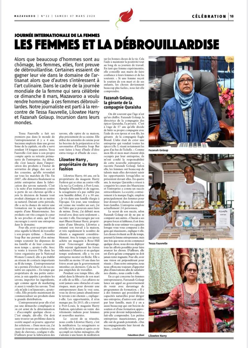 In the press
