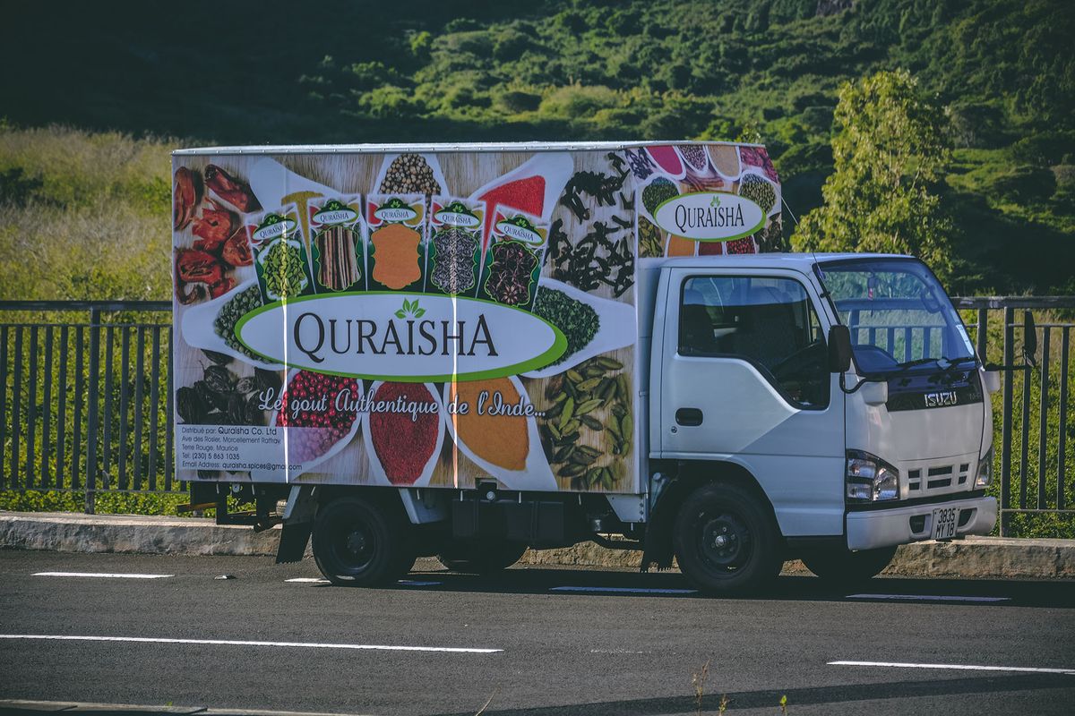 Quraisha delivery vehicle