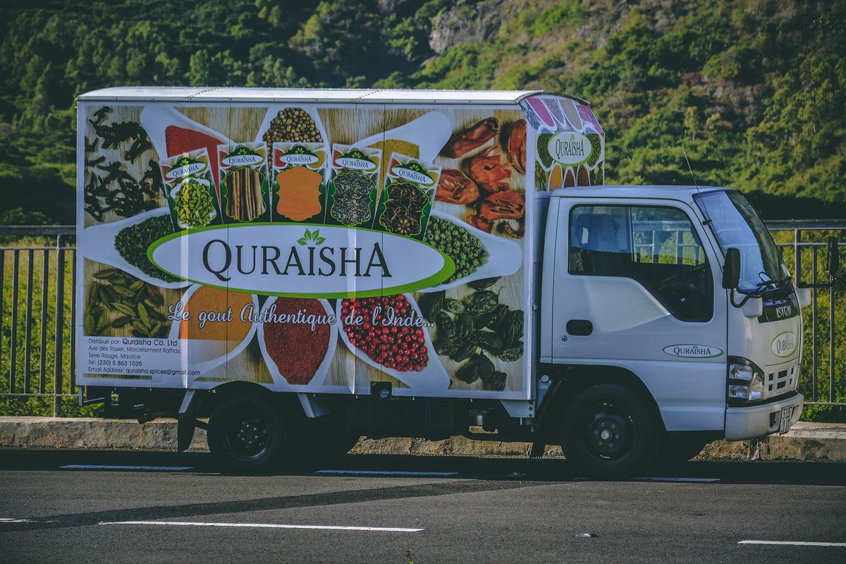 Quraisha delivery vehicle